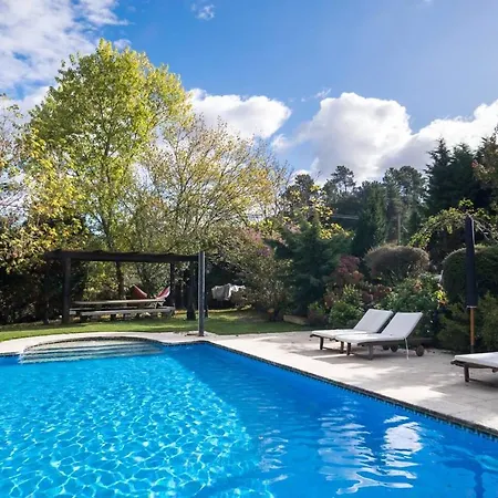 Villa With 6 Bedrooms In Pontevedra With Private Pool Enclosed Garden And Wifi 5 Km From The Beach