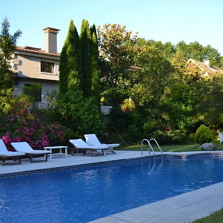 Villa With 6 Bedrooms In Pontevedra With Private Pool Enclosed Garden And Wifi 5 Km From The Beach